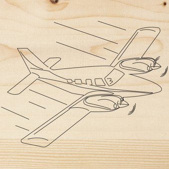 Доска для выжигания Rexant Самолет 12-0915 - 1/1