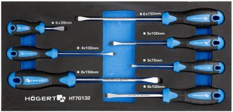 Набор отверток Hoegert Technik HT7G132 (7 предметов) - 1/1