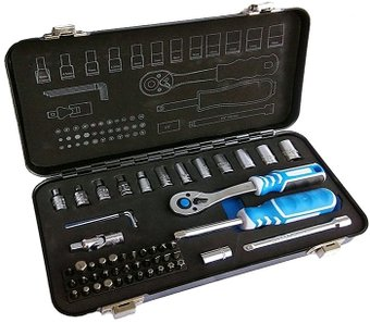 Универсальный набор инструментов Hoegert Technik HT1R485 (53 предмета) - 1/1