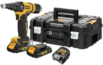 Заклепочник DeWalt DCF403D2GT (с 2-мя АКБ) - 1/1