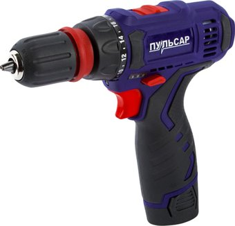 Дрель-шуруповерт Пульсар ДА 12-2П (с 2-мя АКБ, кейс) - 1/1