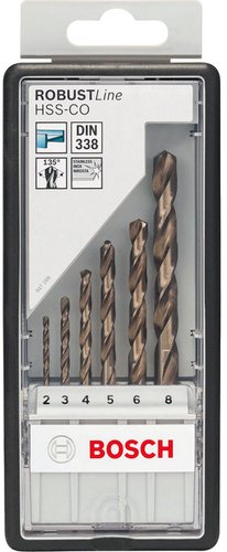 Набор сверл Bosch 2607019924 6 предметов - 1/1