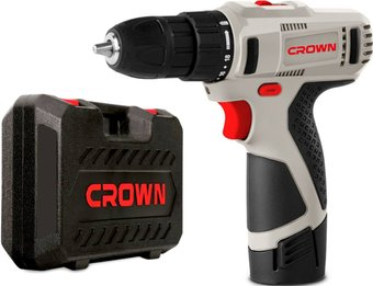 Дрель-шуруповерт Crown CT21053LH-1.5 BMC (с 2-мя АКБ, кейс) - 1/1