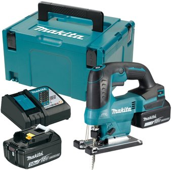 Электролобзик Makita DJV184RFJ (с 2-мя АКБ, кейс) - 1/1