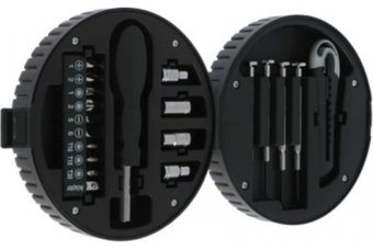 Набор отвертка с битами и головками Tundra 4506455 (20 предметов) - 1/1