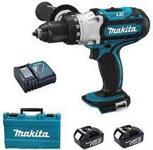 Дрель-шуруповерт Makita DDF451RFE (с 2-мя АКБ, кейс) - 1/1