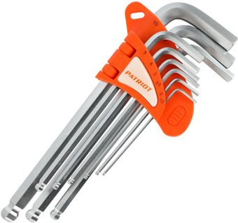 Набор ключей Patriot SKH-9 L (9 предметов) - 1/1