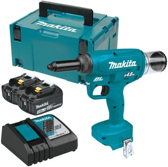 Заклепочник Makita DRV150RFJ (с 2-мя АКБ, кейс) - 1/1