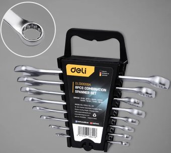 Набор ключей Deli DL130008A (8 предметов) - 1/1