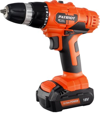 Дрель-шуруповерт Patriot BR 180LI 180201540 (с 2-мя АКБ) - 1/1