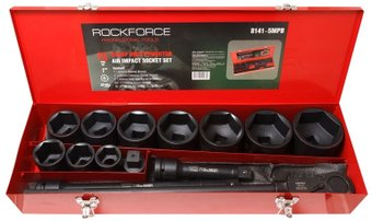 Набор трещотка с головками RockForce RF-8141-5MPB (15 предметов) - 1/1