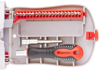 Набор отвертка с битами Matrix 11584 (22 предмета) - 1/1