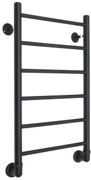 Полотенцесушитель TERMINUS Аврора П6 400x600 RAL 9005 бп (черный) - 1/1