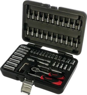 Набор трещотка с головками и битами Gigant Professional GPS 57 (57 предметов) - 1/1