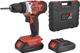 Дрель-шуруповерт Парма ДША-02-2021/2Li 02.021.00016 (с 2-мя АКБ, кейс) - 1/1