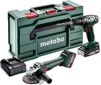 Metabo Combo Set 2.4.3 18 V 685204500 (шуруповерт, болгарка, 2 АКБ, кейс) - 1/1