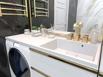 Умывальник Paola Magenta 1200R - 1/1