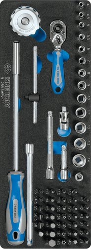 Универсальный набор инструментов King Tony 9-2553MRV01 (55 предметов) - 1/1