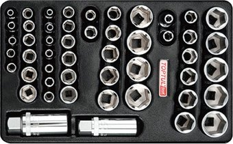 Набор трещотка с головками Toptul GZA-5001 (50 предметов) - 1/1