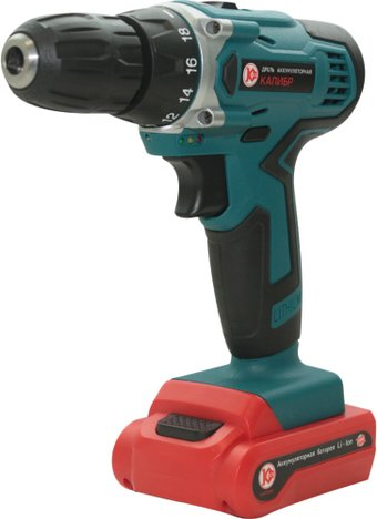 Дрель-шуруповерт Калибр ДА-12/2А (с 2-мя АКБ, кейс) - 1/1