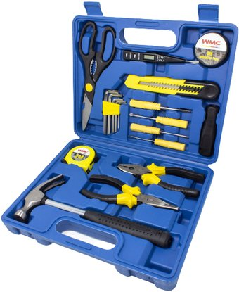 Набор домашнего мастера WMC Tools 1018 (18 предметов) - 1/1