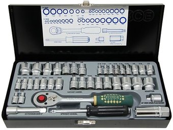 Набор трещотка с головками Force 3391 (39 предметов) - 1/1