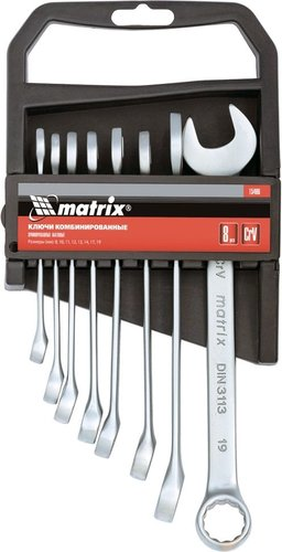 Набор ключей Matrix 15406 (8 предметов) - 1/1