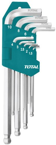 Набор ключей Total THT106292 (9 предметов) - 1/1