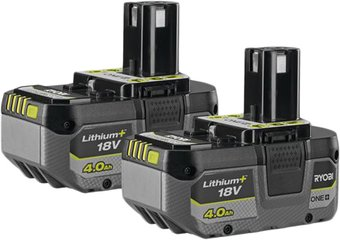 Набор аккумуляторов Ryobi RB1840X2 5133005304 (2x18В/4 Ah) - 1/1
