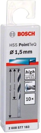 Набор оснастки для электроинструмента Bosch 2608577183 (10 предметов) - 1/1