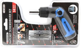 Набор отвертка с битами FORSAGE F-8148R14 (14 предметов) - 1/1