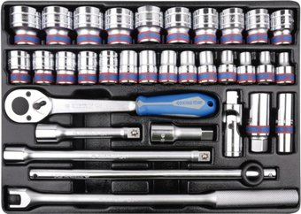 Универсальный набор инструментов King Tony 9-4333MR03 (33 предмета) - 1/1