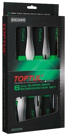 Набор отверток Toptul GAAE0610 6 предметов - 1/1