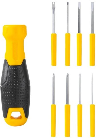 Набор отвертка с битами Deli DL636009 (8 предметов) - 1/1