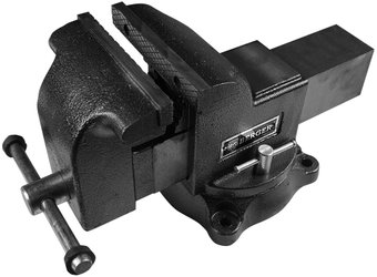 Тиски Berger Чугун. поворотные с трубным зажимом и наковальней 125мм BG1337 - 1/1