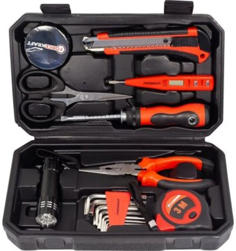 Набор домашнего мастера ForceKraft FK-1017 (17 предметов) - 1/1