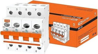 Выключатель нагрузки TDM Electric ВН-32 4Р 50А SQ0211-0036 - 1/1