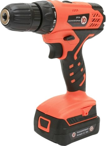 Дрель-шуруповерт Калибр ДА-12/2+ (с 2-мя АКБ) - 1/1