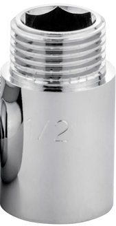 Соединитель Gloss & Reiter удлинитель 1/2'' х 1/2'' L=30 4814995012612 - 1/1