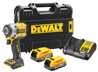 Гайковерт DeWalt DCF921E2T (с 2-мя АКБ, кейс) - 1/1