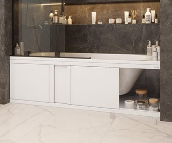 Фронтальный экран под ванну Onika Одио Нова 150 515018 (белый) - 1/1