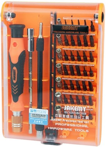Набор отвертка с битами Jakemy JM-8116 (45 предметов) - 1/1