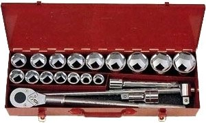 Набор трещотка с головками Force 6201 20 предметов - 1/1