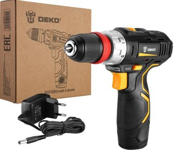 Дрель-шуруповерт Deko GCD12DU3 063-4114 (с 1-им АКБ) - 1/1
