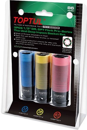 Набор трещотка с головками Toptul GDAS0301 (3 предмета) - 1/1