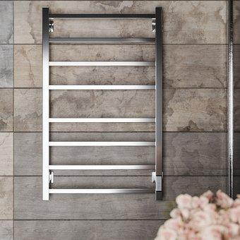 Полотенцесушитель Roxen Square BK-109S-8T 11050-5385C (хром) - 1/1