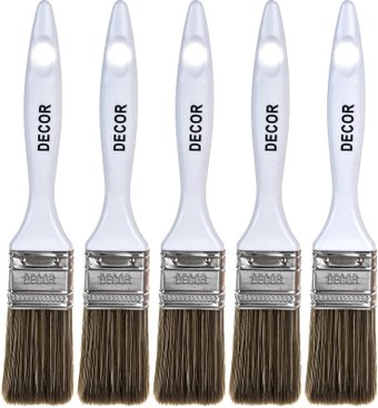 Кисть малярная Decor Profi 730-038.21 (5 шт, 35х15мм) - 1/1