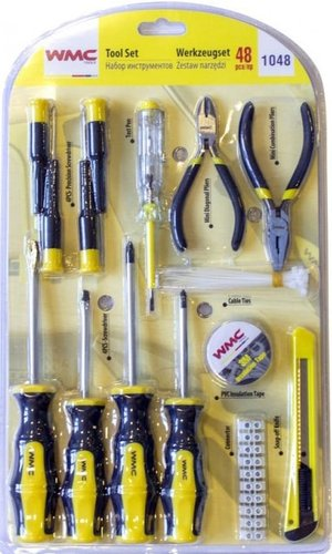 Набор домашнего мастера WMC Tools 1048 (48 предметов) - 1/1
