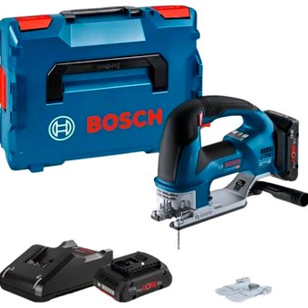 Электролобзик Bosch GST 18V-155 BC Professional 06015B1002 (с 2-мя АКБ, кейс) - 1/1
