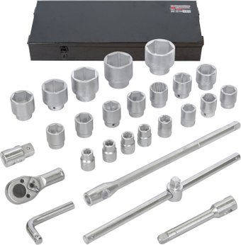 Набор трещотка с головками ForceKraft FK-68263-5 (26 предметов) - 1/1